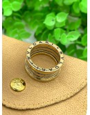 BVLGARI B.ZERO 1 RING 18K YELLOW GOLD SIZE 55