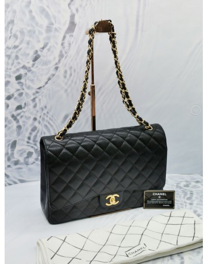 CHANEL MAXI DOUBLE FLAP BAG 