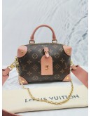 LOUIS VUITTON PETITE MALLE SOUPLE BAG