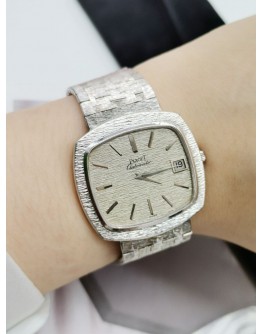 PIAGET 18K WHITE GOLD WATCH 33MM AUTOMATIC