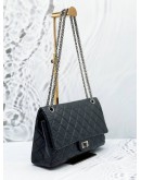 CHANEL REISSUE 226 AGED CALFSKIN DOUBLE FLAP BAG SHW