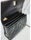 CHANEL TOP HANDLE FLAP BAG FULL SET