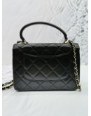 CHANEL TOP HANDLE FLAP BAG FULL SET