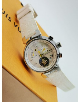 Louis Vuitton - Tambour Chronograph Lovely Cup Q132C Women's Wrist Watch