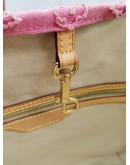 LOUIS VUITTON ROSE DENIM MONOGRAM NEVERFULL BAG