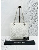 CHANEL PST CAVIAR LEATHER BAG