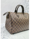 LOUIS VUITTON SPEEDY 30 DAMIER EBENE CANVAS BAG