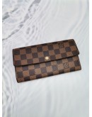 LOUIS VUITTON DAMIER EBENE CANVAS WALLET