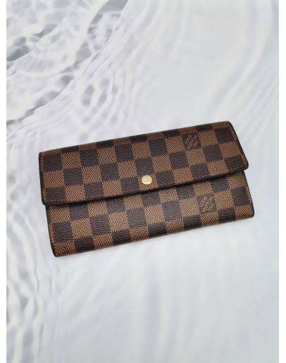 LOUIS VUITTON DAMIER EBENE CANVAS WALLET