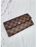 LOUIS VUITTON DAMIER EBENE CANVAS WALLET