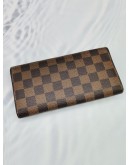 LOUIS VUITTON DAMIER EBENE CANVAS WALLET