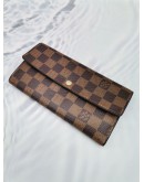 LOUIS VUITTON DAMIER EBENE CANVAS WALLET