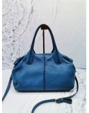 TOD'S BLUE SHOULDER BAG
