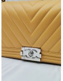 CHANEL BOY MEDIUM CHEVRON BAG FULL SET