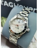 TAG HEUER AQUARACER LADIES WATCH REF: WAY1413 28MM QUARTZ FULL SET