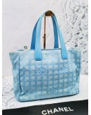 CHANEL SKY BLUE TOTE BAG