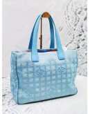 CHANEL SKY BLUE TOTE BAG