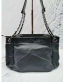 CHANEL VINTAGE CHAIN SHOULDER HANDBAG