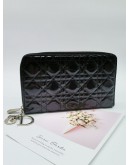 CHRITSIAN DIOR PATENT LEATHER WALLET