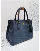 PRADA SAFFIANO LEATHER HANDBAG WITH STRAP