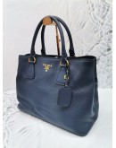 PRADA SAFFIANO LEATHER HANDBAG WITH STRAP