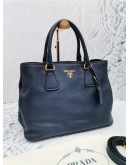 PRADA SAFFIANO LEATHER HANDBAG WITH STRAP