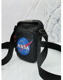 BALENCIAGA BLACK NASA SMALL SLING BAG