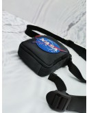 BALENCIAGA BLACK NASA SMALL SLING BAG