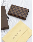 LOUIS VUITTON TRI-FOLD WALLET DAMIER EBENE CANVAS