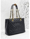 CHANEL GRAND SHOPPING TOTE (GST) CAVIAR LEATHER BAG