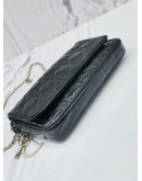 CHRISTIAN DIOR CANNAGE PATENT LEATHER WOC CHAIN BAG