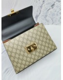 GUCCI GG SUPREME PADLOCK TOP HANDLE BAG