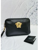 VERSACE LEATHER CLUTCH