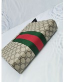 GUCCI SUPREME WEB CLUTCH FULL SET