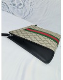 GUCCI SUPREME WEB CLUTCH FULL SET