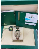 ROLEX DATEJUST CHAMPAGNE ROMAN DIAL LADIES WATCH REF: 279173 28MM AUTOMATIC FULL SET