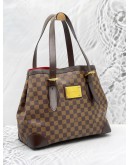 LOUIS VUITTON HAMPSTEAD MM DAMIER EBENE CANVAS BAG