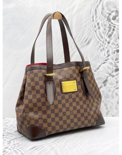 LOUIS VUITTON HAMPSTEAD MM DAMIER EBENE CANVAS BAG