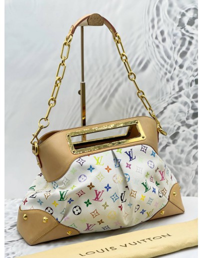 LOUIS VUITTON JUDY GM MULTICOLOR MONOGRAM CANVAS BAG