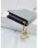 CHRISTIAN DIOR ZIP LONG WALLET