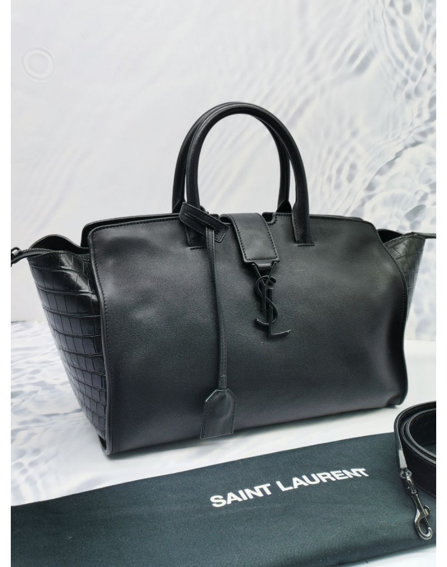 Saint Laurent Monogram Downtown Cabas Handbag