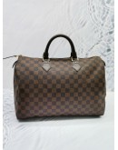 LOUIS VUITTON SPEEDY 35 DAMIER EBENE CANVAS