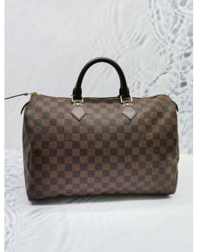 LOUIS VUITTON SPEEDY 35 DAMIER EBENE CANVAS