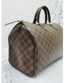 LOUIS VUITTON SPEEDY 35 DAMIER EBENE CANVAS