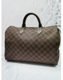 LOUIS VUITTON SPEEDY 35 DAMIER EBENE CANVAS