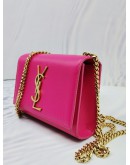 YSL SAINT LAURENT SMALL KATE GOLD CHAIN SLING BAG