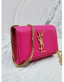 YSL SAINT LAURENT SMALL KATE GOLD CHAIN SLING BAG