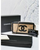 CHANEL FILIGREE CLUTCH WITH CHAIN BAG -FULL SET-