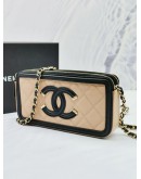 CHANEL FILIGREE CLUTCH WITH CHAIN BAG -FULL SET-