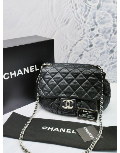 CHANEL CHAIN AROUND BLACK BAG